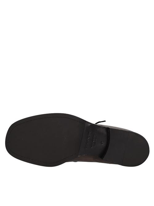 Stringate in pelle DUCANERO | 2515 VIT.GRIGIO 755
